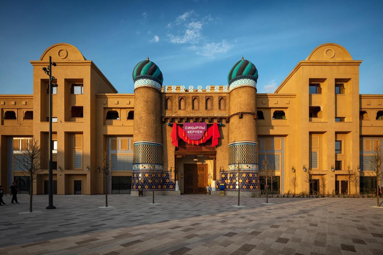 Karavansaray Turkistan Hotel - Free Flying Theatre Entrance 外观 照片