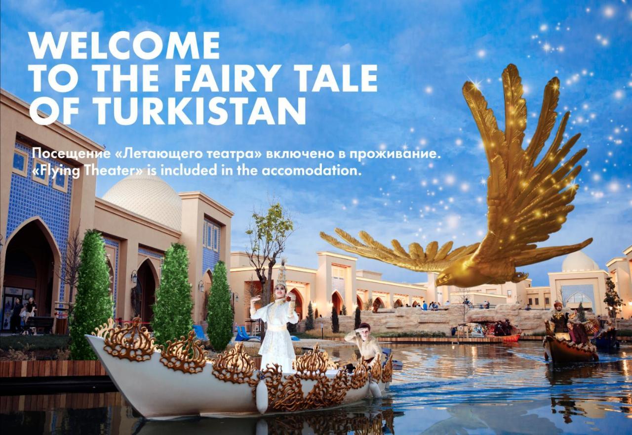 Karavansaray Turkistan Hotel - Free Flying Theatre Entrance 外观 照片