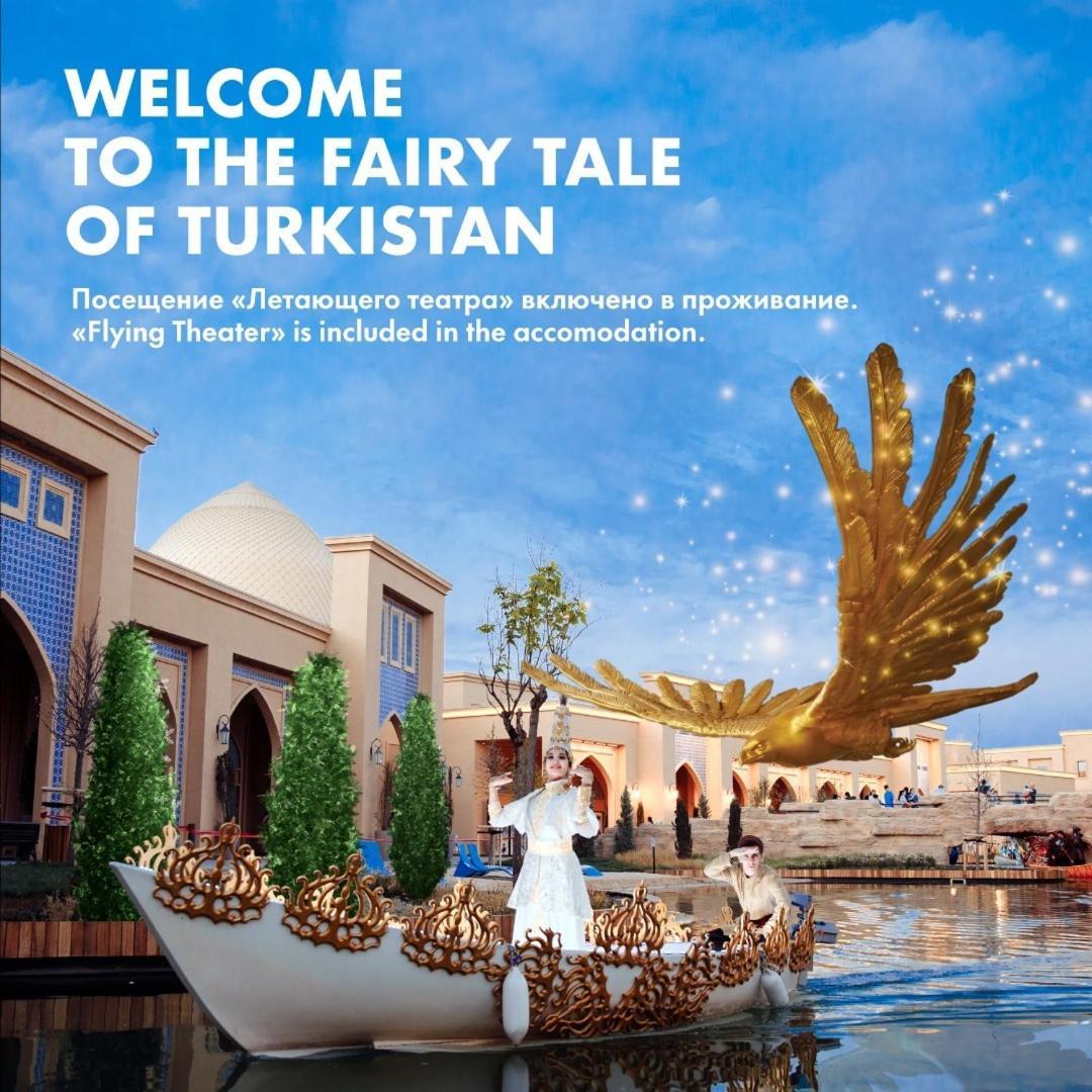Karavansaray Turkistan Harbour Hotel -Flying Theatre Access 外观 照片 The poster of the project